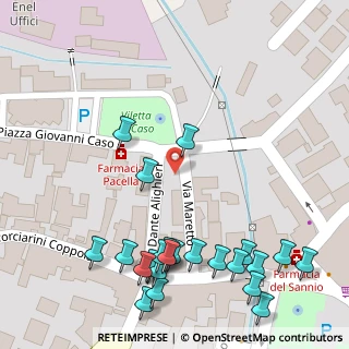 Mappa Via Maretto, 81016 Piedimonte Matese CE, Italia (0.0875)