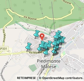 Mappa Via Annunziata, 81016 Piedimonte Matese CE, Italia (0.371)