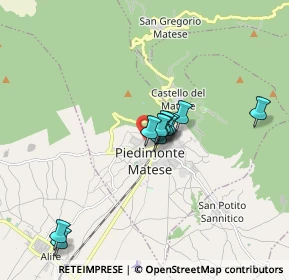 Mappa Via Annunziata, 81016 Piedimonte Matese CE, Italia (1.39182)