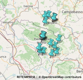 Mappa Via Annunziata, 81016 Piedimonte Matese CE, Italia (10.953)