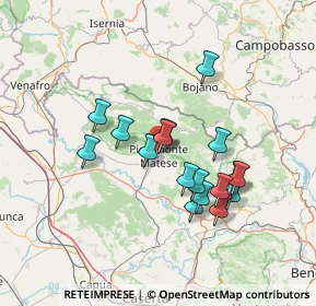 Mappa Via Annunziata, 81016 Piedimonte Matese CE, Italia (12.89059)