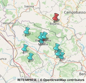 Mappa Via Annunziata, 81016 Piedimonte Matese CE, Italia (12.92545)