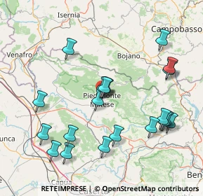 Mappa Via Annunziata, 81016 Piedimonte Matese CE, Italia (17.9195)