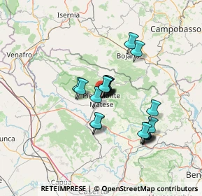 Mappa Via Annunziata, 81016 Piedimonte Matese CE, Italia (11.0325)