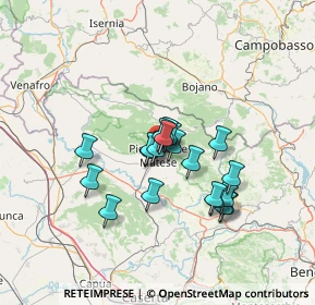 Mappa Via Annunziata, 81016 Piedimonte Matese CE, Italia (10.83)
