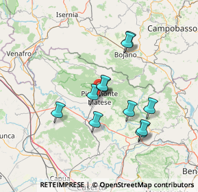 Mappa Via Annunziata, 81016 Piedimonte Matese CE, Italia (12.77545)