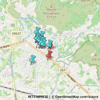 Mappa Via Novara, 04022 Fondi LT, Italia (0.61154)
