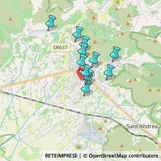 Mappa Via Sassari, 04022 Fondi LT, Italia (1.36091)