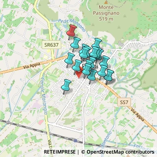 Mappa Via Sassari, 04022 Fondi LT, Italia (0.579)