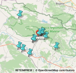 Mappa Via Pigna Pioppetelli, 81016 Piedimonte Matese CE, Italia (5.91364)