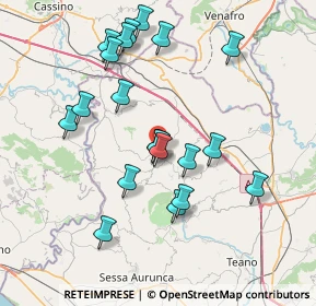 Mappa Via San Giacomo, 81049 Mignano Monte lungo CE, Italia (7.969)