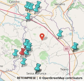 Mappa Via San Giacomo, 81049 Mignano Monte lungo CE, Italia (10.9555)