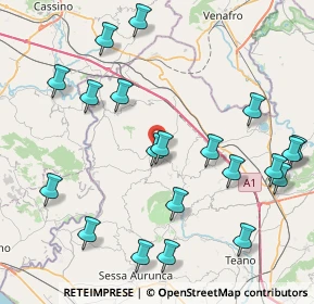 Mappa Via San Giacomo, 81049 Mignano Monte lungo CE, Italia (10.2755)