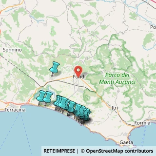 Mappa Via Trento, 04022 Fondi LT, Italia (9.845)