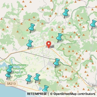 Mappa Via Trento, 04022 Fondi LT, Italia (6.58818)