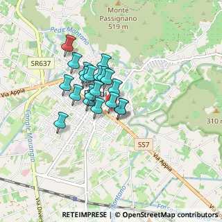 Mappa Via Don Morosini, 04022 Fondi LT, Italia (0.6365)