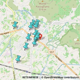 Mappa Via Don Morosini, 04022 Fondi LT, Italia (0.8175)