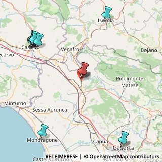Mappa Via Moracena, 81050 Presenzano CE, Italia (23.36533)