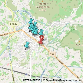 Mappa Via Italo Svevo, 04022 Fondi LT, Italia (0.68769)