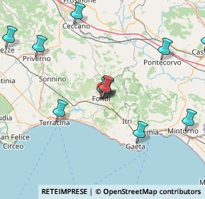 Mappa Via Umberto Saba, 04022 Fondi LT, Italia (22.33071)