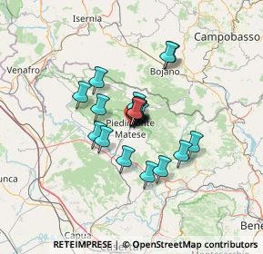 Mappa Piedimonte Matese, 81016 Piedimonte Matese CE, Italia (8.633)