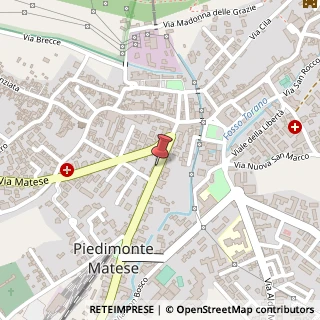 Mappa Via Luigi Ferritto, 81016 Piedimonte Matese, Caserta (Campania)