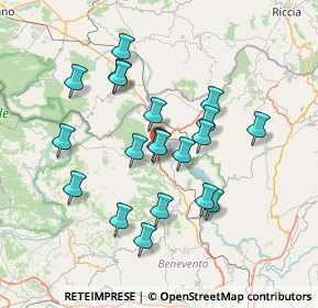 Mappa Morcone, 82026 Morcone BN, Italia (6.9255)
