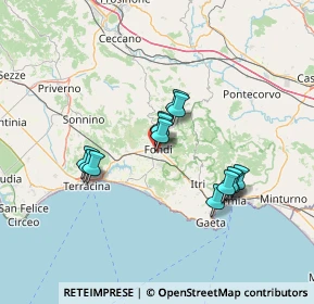 Mappa Traversa di Via Cuneo, 04022 Fondi LT, Italia (12.00154)