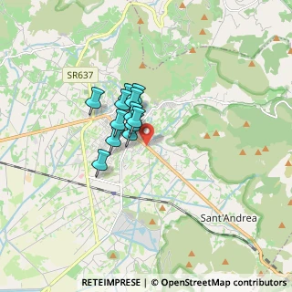 Mappa Via G. Lauri Volpi, 04022 Fondi LT, Italia (1.1075)