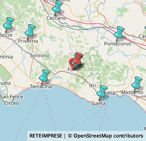 Mappa Via Olbia, 04022 Fondi LT, Italia (22.54286)