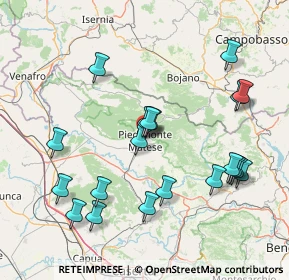 Mappa Via Vincenzo di Matteo, 81016 Piedimonte Matese CE, Italia (17.7225)