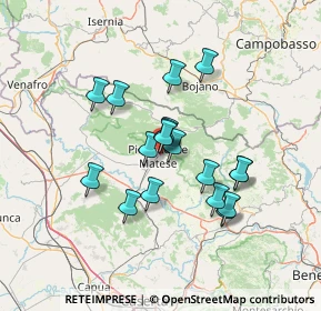 Mappa Via Aldo Moro, 81016 Piedimonte Matese CE, Italia (11.94167)