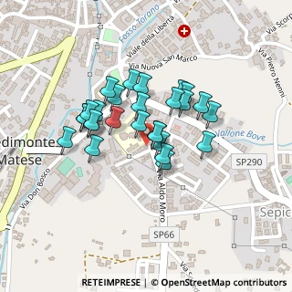 Mappa Via Aldo Moro, 81016 Piedimonte Matese CE, Italia (0.16667)