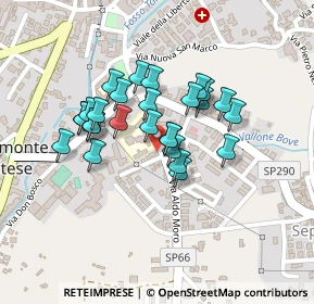 Mappa Via Aldo Moro Traversa I, 81016 Piedimonte Matese CE, Italia (0.16667)