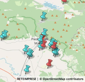 Mappa Via Aldo Moro Traversa I, 81016 Piedimonte Matese CE, Italia (3.951)