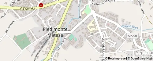 Mappa Piedimonte Matese
