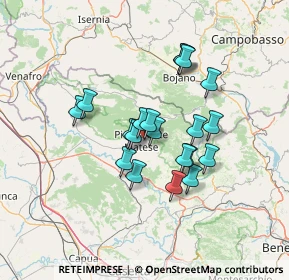 Mappa Via Salvo D'Acquisto, 81016 Piedimonte Matese CE, Italia (11.4875)
