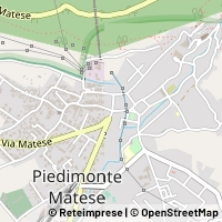 Peta Piedimonte Matese