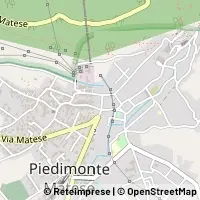 Kaart Piedimonte Matese