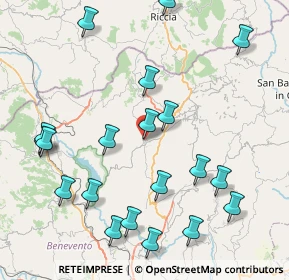 Mappa Via Bebiana, 82020 Circello BN, Italia (10.2295)