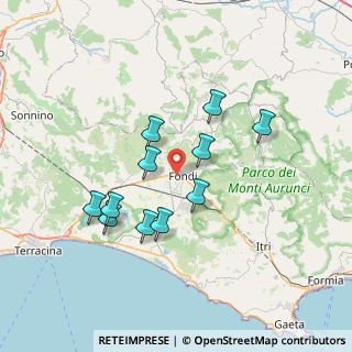 Mappa Via Casetta Ugo, 04022 Fondi LT, Italia (6.72909)