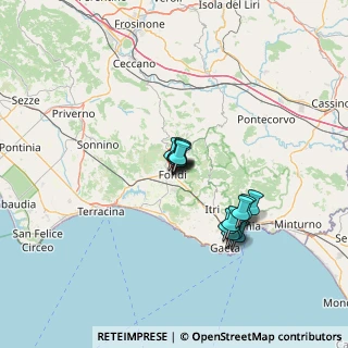 Mappa Via Arnale Rosso, 04022 Fondi LT, Italia (10.86929)