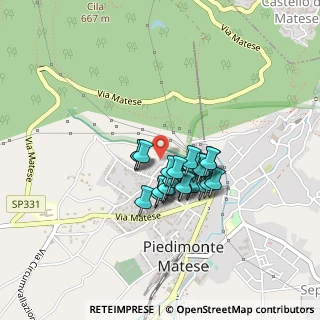 Mappa Via Gianfrancesco Trutta, 81016 Piedimonte Matese CE, Italia (0.3)