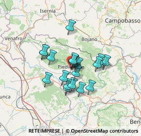 Mappa Via Gianfrancesco Trutta, 81016 Piedimonte Matese CE, Italia (9.91)