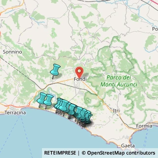 Mappa Via Damiano Chiesa, 04022 Fondi LT, Italia (10.137)