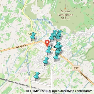 Mappa Via Urbano Rattazzi, 04022 Fondi LT, Italia (0.7025)