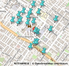 Mappa Viale Vittorio Emanuele III, 04022 Fondi LT, Italia (0.2525)