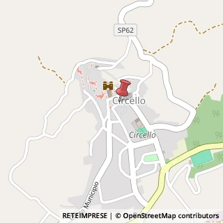 Mappa Piazza Nicola Tartaglia, 82020 Circello BN, Italia, 82020 Circello, Benevento (Campania)