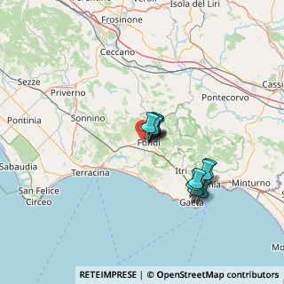 Mappa Via Appia km 118, 04022 Fondi LT, Italia (11.57385)