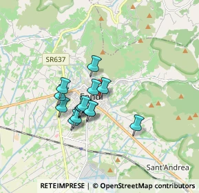 Mappa Via Ponte Nuovo, 04022 Fondi LT, Italia (1.33214)